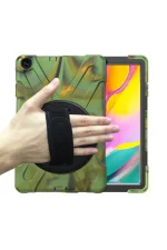 Newface Samsung Galaxy T510 Tab A 10.1 Kılıf Amazing Tablet Kapak - Kamuflaj - Görsel 3