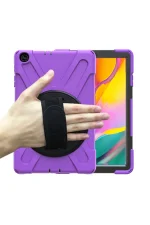 Newface Samsung Galaxy T510 Tab A 10.1 Kılıf Amazing Tablet Kapak - Mor - Görsel 2