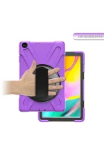 Newface Samsung Galaxy T510 Tab A 10.1 Kılıf Amazing Tablet Kapak - Mor - Görsel 4