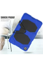 Newface Samsung Galaxy T510 Tab A 10.1 Kılıf Griffin Tablet Kapak - Mavi - Görsel 5