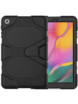 Newface Samsung Galaxy T510 Tab A 10.1 Kılıf Griffin Tablet Kapak - Siyah