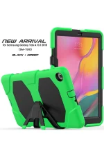 Newface Samsung Galaxy T510 Tab A 10.1 Kılıf Griffin Tablet Kapak - Yeşil - Görsel 2