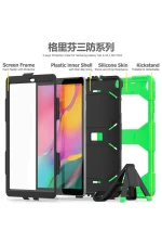 Newface Samsung Galaxy T510 Tab A 10.1 Kılıf Griffin Tablet Kapak - Yeşil - Görsel 4