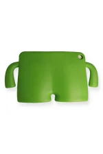 Newface Samsung Galaxy T510 Tab A 10.1 Kılıf Karakter Tablet Silikon - Yeşil - Görsel 2