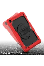 Newface Samsung Galaxy T510 Tab A 10.1 Kılıf Pars Tablet Kapak - Kırmızı - Görsel 2