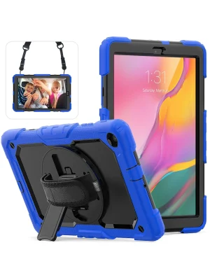 Newface Samsung Galaxy T510 Tab A 10.1 Kılıf Pars Tablet Kapak - Mavi