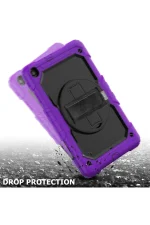 Newface Samsung Galaxy T510 Tab A 10.1 Kılıf Pars Tablet Kapak - Mor - Görsel 2