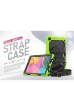 Newface Samsung Galaxy T510 Tab A 10.1 Kılıf Pars Tablet Kapak - Yeşil - Görsel 7