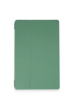 Newface Samsung Galaxy T970 Tab S7 Plus 12.4 Kılıf Tablet Smart Kılıf - Koyu Yeşil - Görsel 2