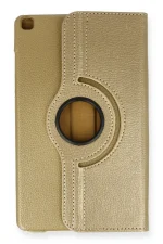 Newface Samsung Galaxy Tab A9 Kılıf 360 Tablet Deri Kılıf - Gold