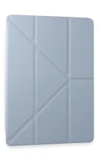 Newface Samsung Galaxy Tab A9 Kılıf Kalemlikli Mars Tablet Kılıfı - Mavi