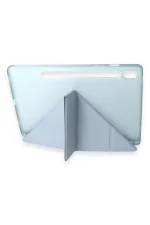 Newface Samsung Galaxy Tab A9 Kılıf Kalemlikli Mars Tablet Kılıfı - Mavi - Görsel 3