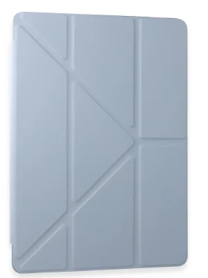 Newface Samsung Galaxy Tab A9 Kılıf Kalemlikli Mars Tablet Kılıfı - Mavi
