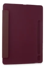 Newface Samsung Galaxy Tab A9 Kılıf Kalemlikli Mars Tablet Kılıfı - Mor - Görsel 2