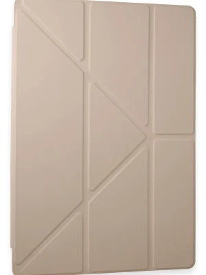 Newface Samsung Galaxy Tab A9 Kılıf Kalemlikli Mars Tablet Kılıfı - Rose Gold