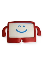 Newface Samsung Galaxy Tab A9 Kılıf Karakter Tablet Silikon - Kırmızı