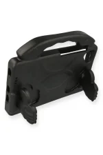 Newface Samsung Galaxy Tab A9 Kılıf Like Stantlı Tablet Silikon - Siyah - Görsel 3