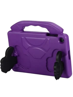 Newface Samsung Galaxy Tab A9 Plus Kılıf Like Stantlı Tablet Silikon - Mor