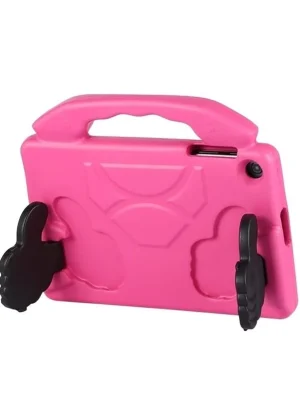 Newface Samsung Galaxy Tab A9 Plus Kılıf Like Stantlı Tablet Silikon - Pembe