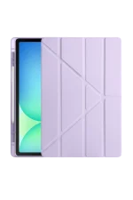 Newface Samsung Galaxy Tab S10 FE Plus 13.1 Kalemlikli Hugo Tablet Kılıfı - Lila