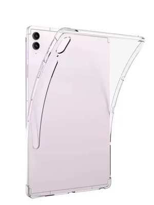 Newface Samsung Galaxy Tab S10 FE Plus 13.1 Kılıf Anti Şeffaf Tablet Silikon - Şeffaf