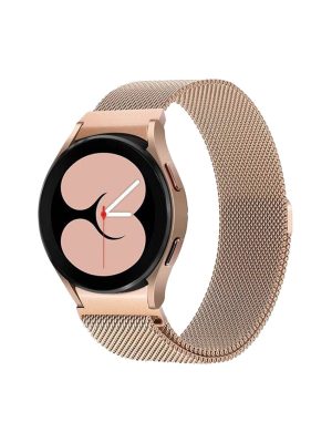Newface Samsung Galaxy Watch 5 Metal Mıknatıslı Kordon - Gold