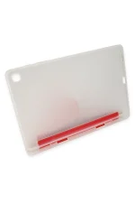 Newface Samsung Galaxy X200 Tab A8 10.5 Kılıf Kalemlikli Mars Tablet Kılıfı - Kırmızı - Görsel 6