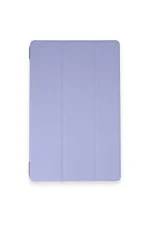 Newface Samsung Galaxy X200 Tab A8 10.5 Kılıf Tablet Smart Kılıf - Lila - Görsel 2