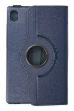 Newface Samsung Galaxy X510 Tab S9 FE 11 Kılıf 360 Tablet Deri Kılıf - Lacivert - Görsel 2