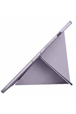 Newface Samsung Galaxy X610 Tab S9 FE Plus 12.4 Kılıf Kalemlikli Mars Tablet Kılıfı - Açık Mor - Görsel 2