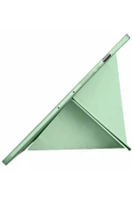 Newface Samsung Galaxy X610 Tab S9 FE Plus 12.4 Kılıf Kalemlikli Mars Tablet Kılıfı - Açık Yeşil - Görsel 5