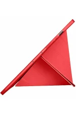 Newface Samsung Galaxy X610 Tab S9 FE Plus 12.4 Kılıf Kalemlikli Mars Tablet Kılıfı - Kırmızı - Görsel 5