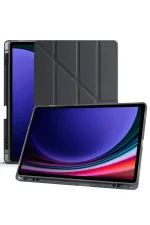 Newface Samsung Galaxy X610 Tab S9 FE Plus 12.4 Kılıf Kalemlikli Mars Tablet Kılıfı - Siyah - Görsel 4