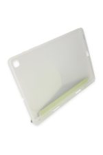 Newface Samsung Galaxy X800 Tab S8 Plus 12.4 Kılıf Kalemlikli Mars Tablet Kılıfı - Açık Yeşil - Görsel 6