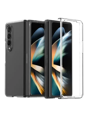 Newface Samsung Galaxy Z Fold 3 Kılıf Fold TPU Silikon - Şeffaf