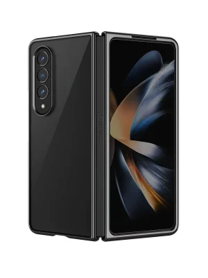 Newface Samsung Galaxy Z Fold 4 Kılıf Fold Element Kapak - Siyah