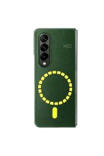 HDD Samsung Galaxy Z Fold 4 Kılıf HBC-156 Forum Magneticsafe Kapak - Koyu Yeşil