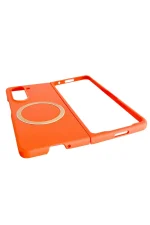 Newface Samsung Galaxy Z Fold 5 Kılıf Mata Fold Kapak - Lila - Görsel 3