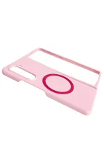 Newface Samsung Galaxy Z Fold 5 Kılıf Mata Fold Kapak - Lila - Görsel 5