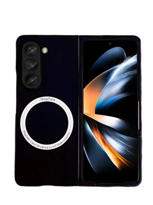 Newface Samsung Galaxy Z Fold 5 Kılıf Mata Fold Kapak - Siyah