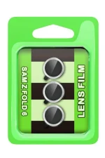 Newface Samsung Galaxy Z Fold 6 Raze Metal Kamera Lens - Gümüş