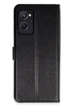Newface Realme 9i Trend S Plus Kapaklı Kılıf - Siyah