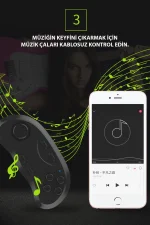 Newface Shinecon SC-B01 Sanal Gerçeklik Gözlüğü Kumandası - Siyah - Görsel 4