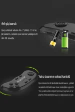 Newface Shinecon SC-B01 Sanal Gerçeklik Gözlüğü Kumandası - Siyah - Görsel 10