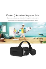 Newface Shinecon SC-G04EA 3D Sanal Gerçeklik Gözlüğü - Siyah - Görsel 10