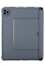Newface T5504D iPad Pro 11 (2024) Kılıf Palermo Ledli Klavyeli Standlı Tablet Kılıfı - Siyah - Görsel 3