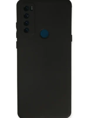Newface TCL 20 SE Kılıf First Silikon - Siyah