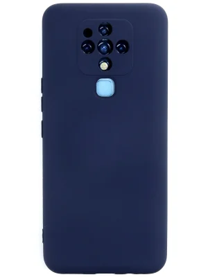 Newface Tecno Camon 16 Kılıf Nano içi Kadife Silikon - Lacivert