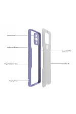 Newface Tecno Camon 16 Kılıf Platin Silikon - Sarı - Görsel 2