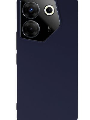 Newface Tecno Camon 20 Pro 5G Kılıf First Silikon - Lacivert